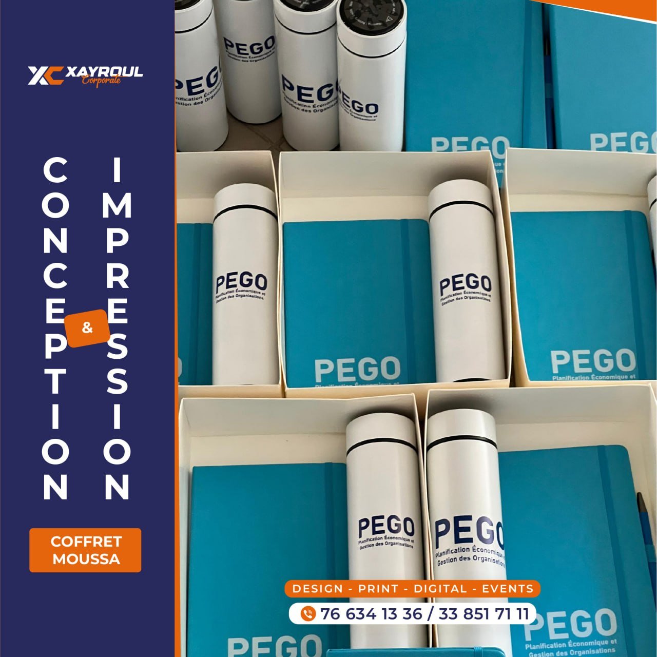 Supports Print & Branding